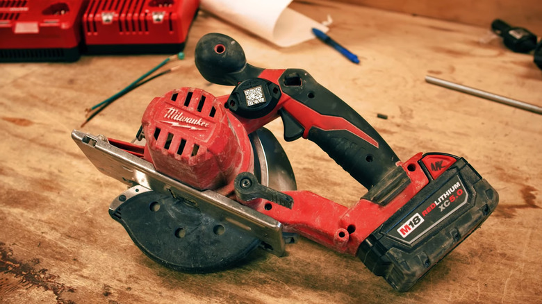 Milwaukee tool with One-Key tag