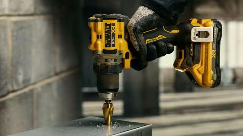 DeWalt 20V Max XR ½-inch Drill/Driver in use