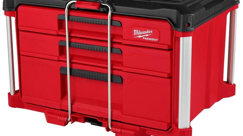 Milwaukee Multi-depth three-drawer toolbox