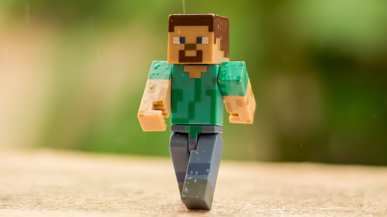 minecraft steve toy