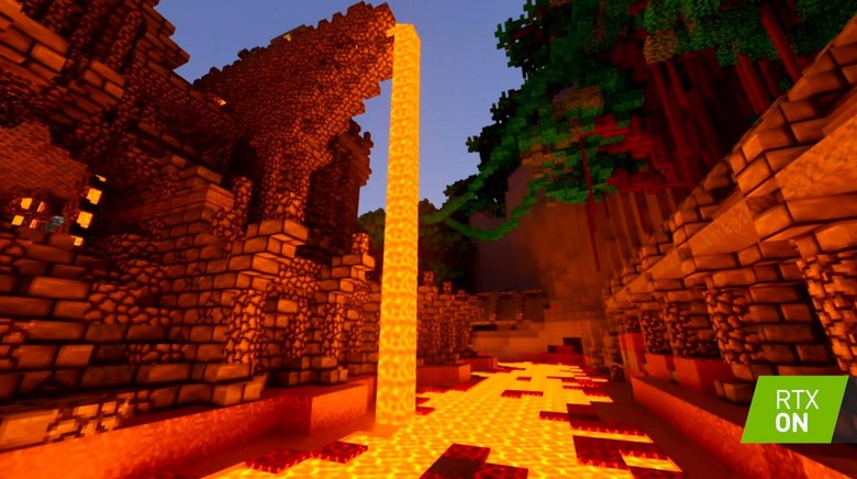 Minecraft with RTX will enter beta this week