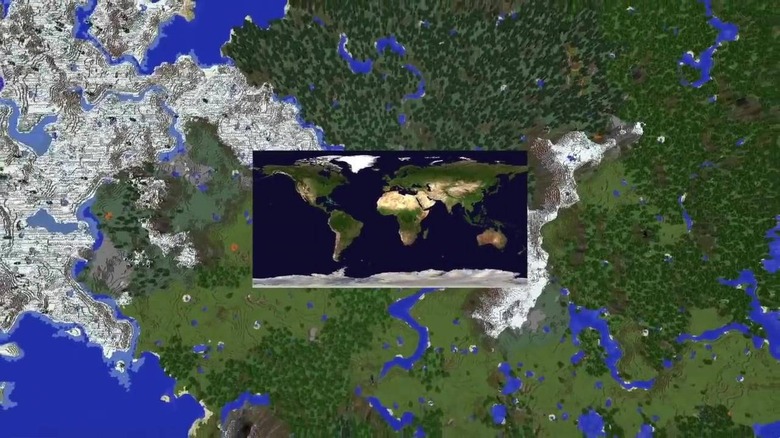 Minecraft Earth Map