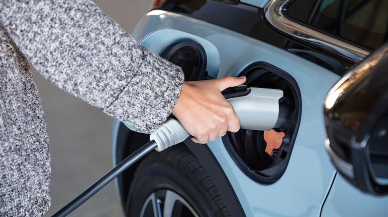 Chevrolet Bolt EV charge port