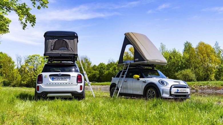 Mini Debuts Camping And Outdoor Gear For Electric Cooper SE And ...