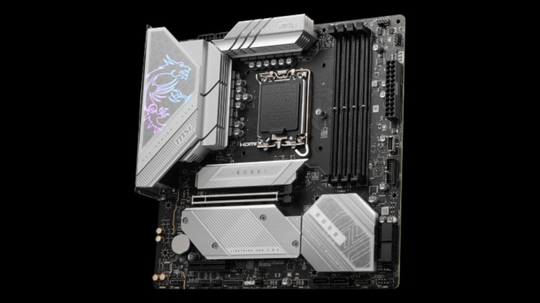 MSI MPG B760M EDGE TI WIFI Micro ATX motherboard