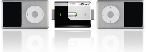 miShare iPod file exchange