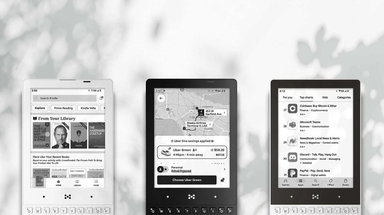 Minimal Phone with different apps
