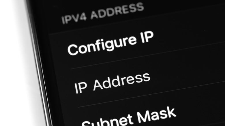 network configuration settings