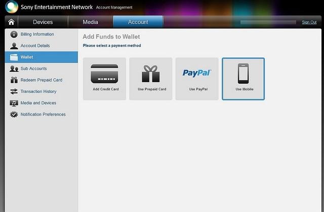 Mobile Billing Adds New Payment Option To PlayStation Store