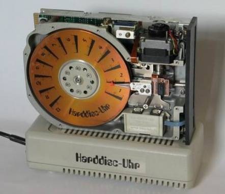 Hard Drive Clock