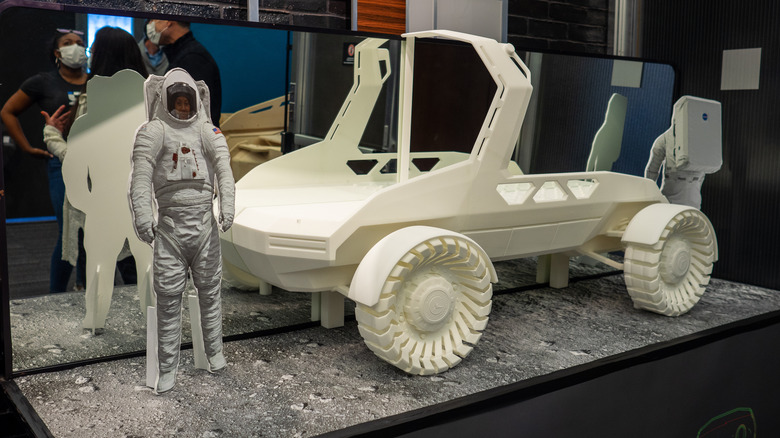 3D print of GM/Lockheed Martin Artemis Lunar Terrain Vehicle concept