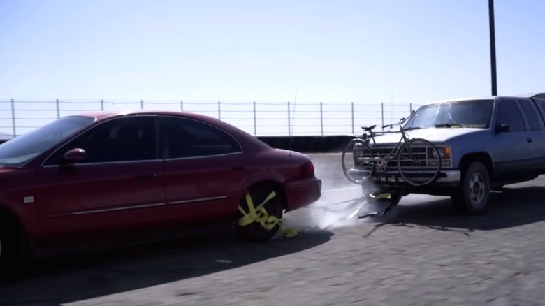 The Grappler Police Bumper in action