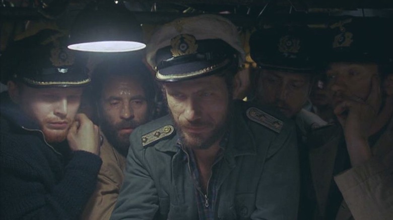 German sailors aboard the U-96 in 