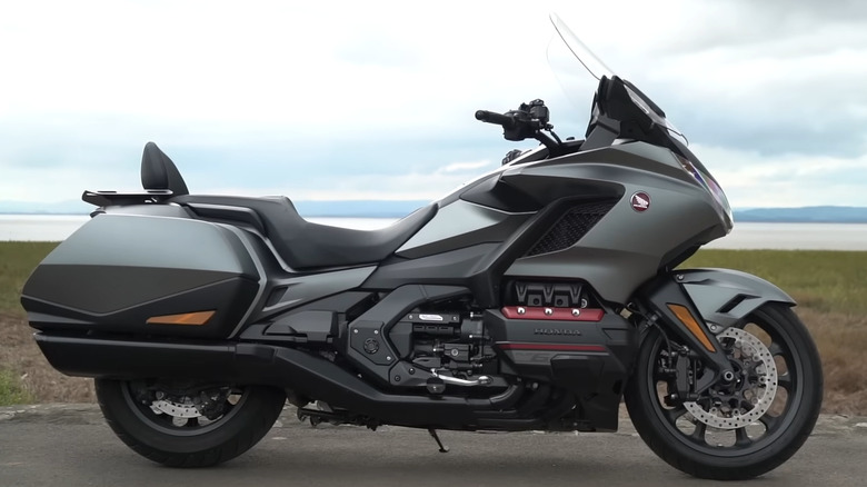 A side view of the 2019 Honda Gold Wing GL1800