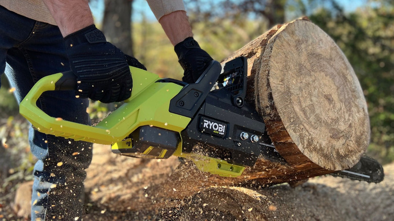 Ryobi 20-inch chainsaw