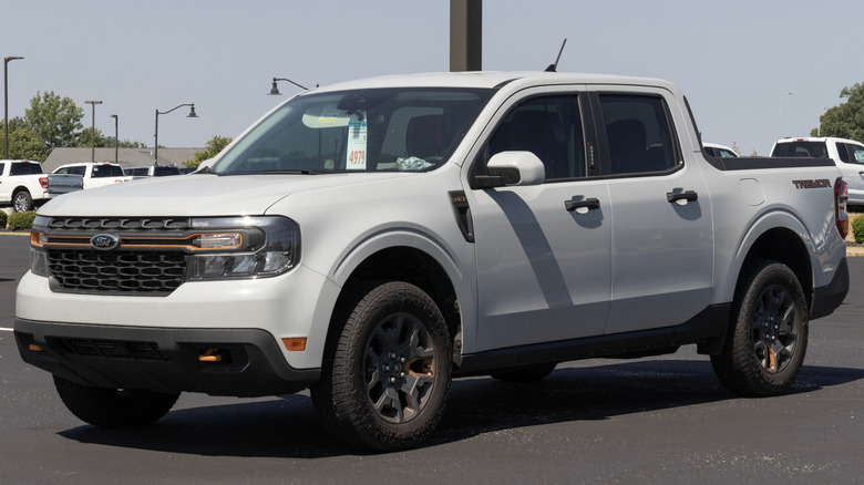 Ford Maverick white