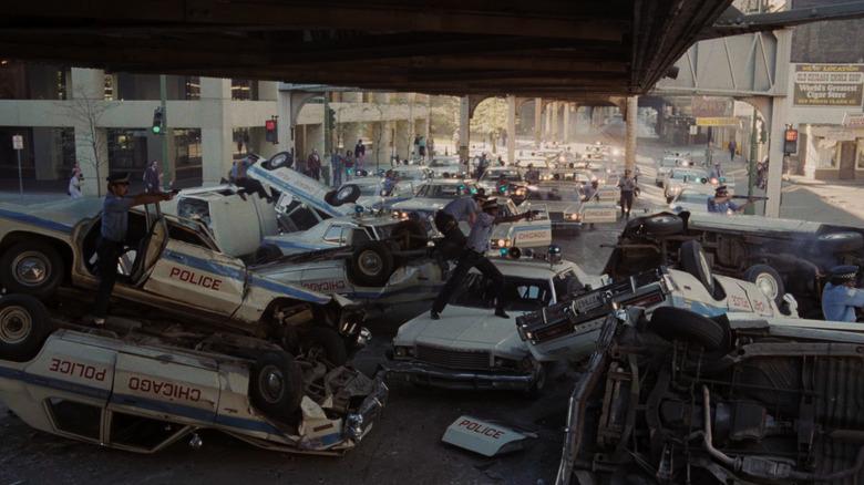 Blues Brothers car wreck