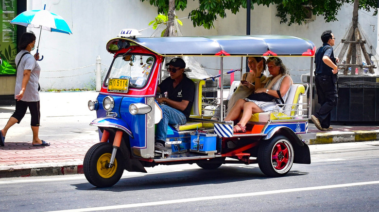 A Bangkok tuk-tuk