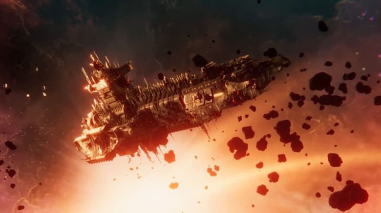 Strike Cruiser from Warhammer 40,000: Chaos Gate