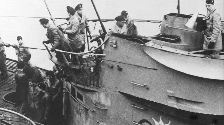 German WWII U-boat