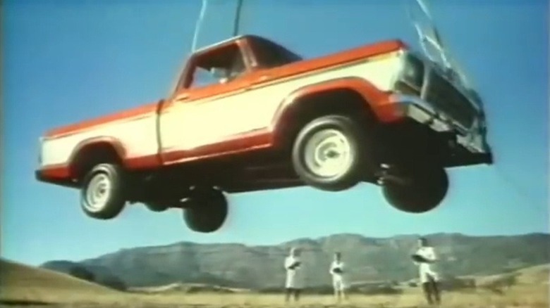 '78 Ford Pickup Freefall Test commercial