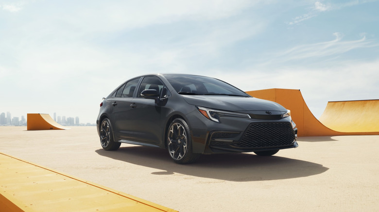 2025 Toyota Corolla FX special edition front 3/4 view