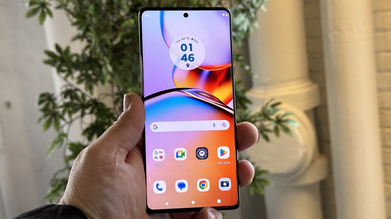 front fascia Motorola Edge+ (2023)