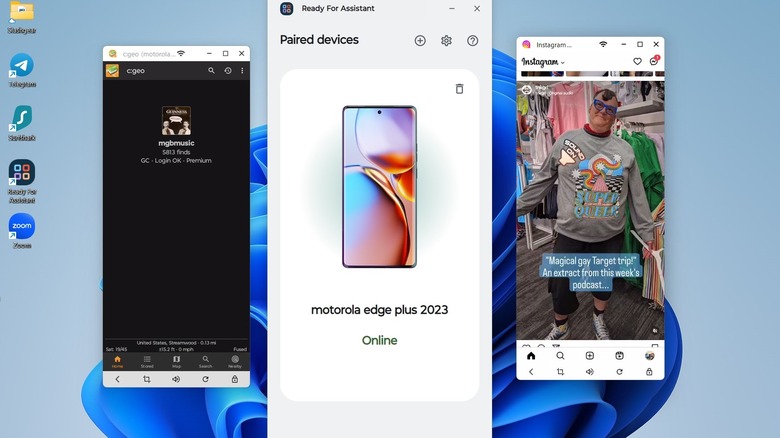 Motorola Ready For interface em um PC
