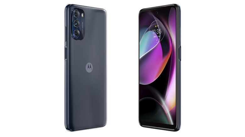 Moto G 5G (2022) front and back
