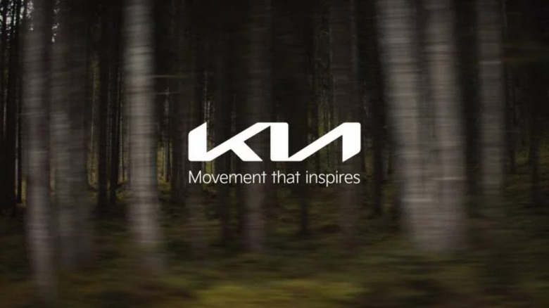 Kia logo and tagline
