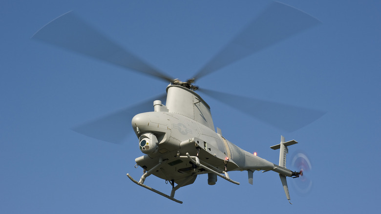 An MQ-8B Fire Scout unmanned aerial vehicle