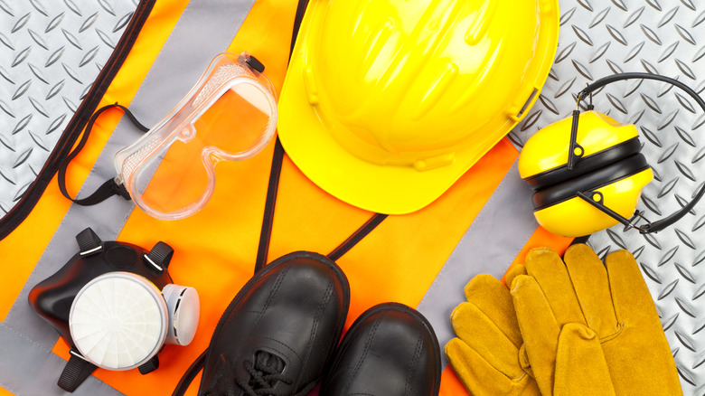 various safety equipment