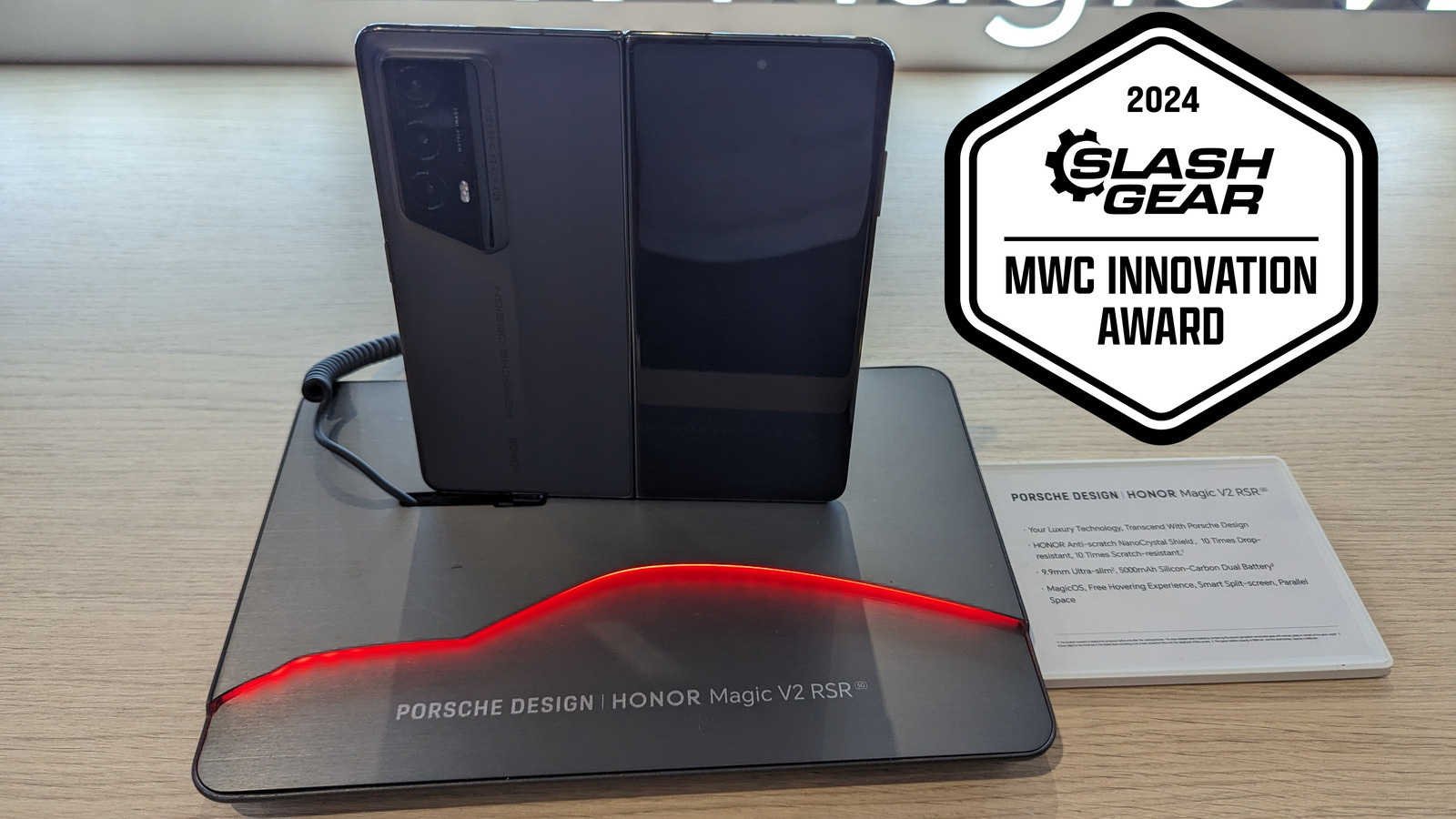 Spotlight on Innovation: Honor V2 RSR Porsche Design at MWC 2024