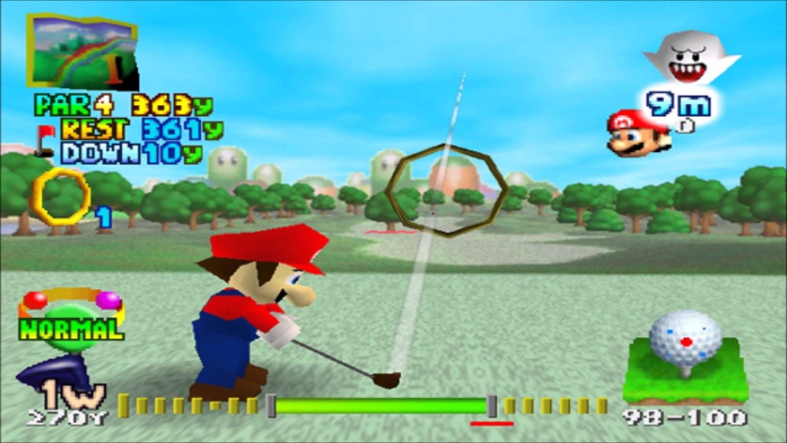 Mario Golfing do N64 faz um retorno na próxima semana