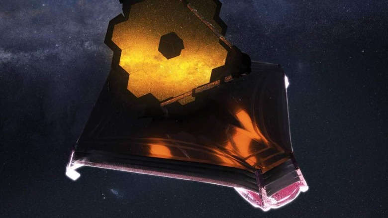 James Webb telescope artist render