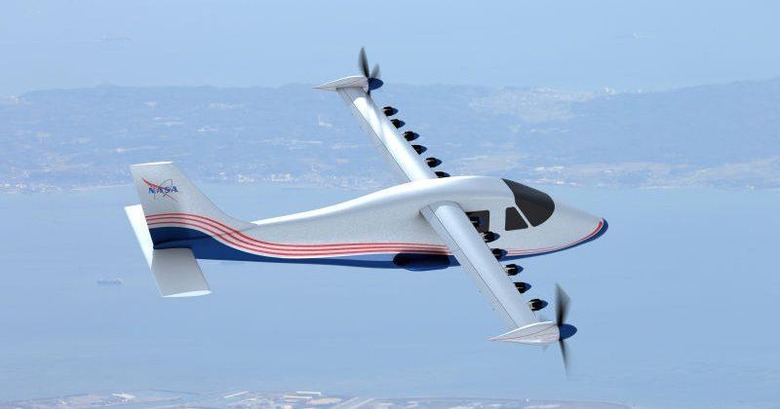 NASA reveals 14-motor electric X-plane prototype