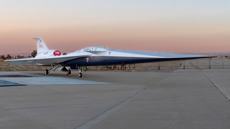NASA's X-59 quiet supersonic research aircraft