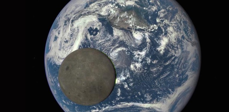 NASA's EPIC new photos show our moon's brilliance