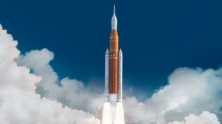 SLS rocket