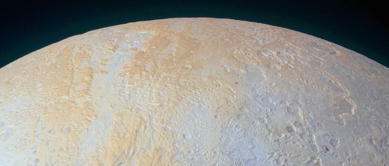 NASA's latest Pluto photo reveals frozen canyons
