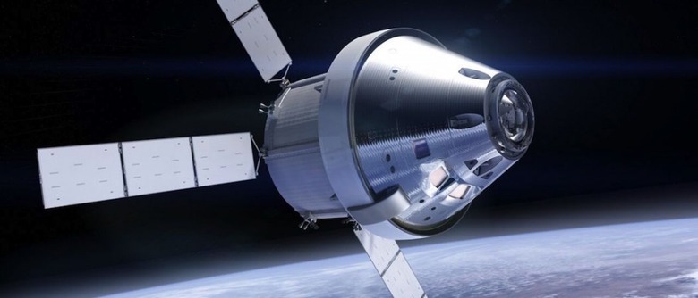 NASA's Orion capsule features thermal protecting chrome paint job