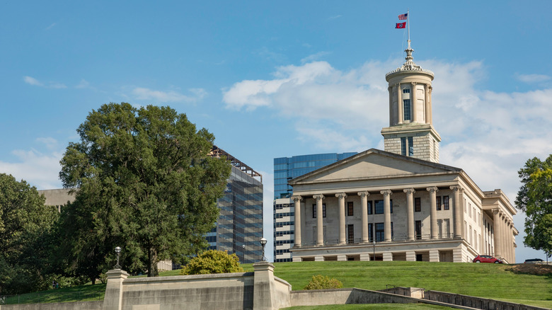 Tennessee state capitol in Nashville