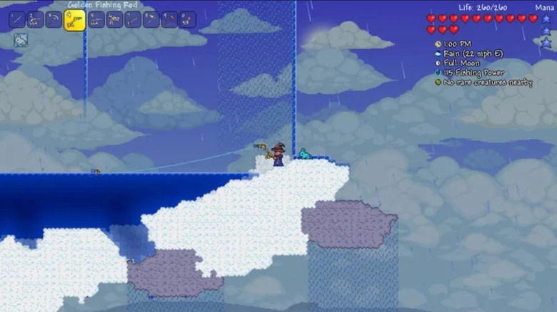 Fishing in Terraria