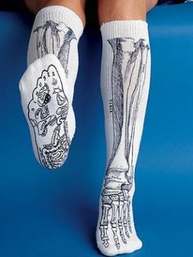 anatomical knee socks