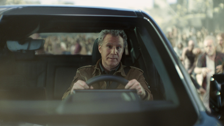 Will Ferrell driving advertisement