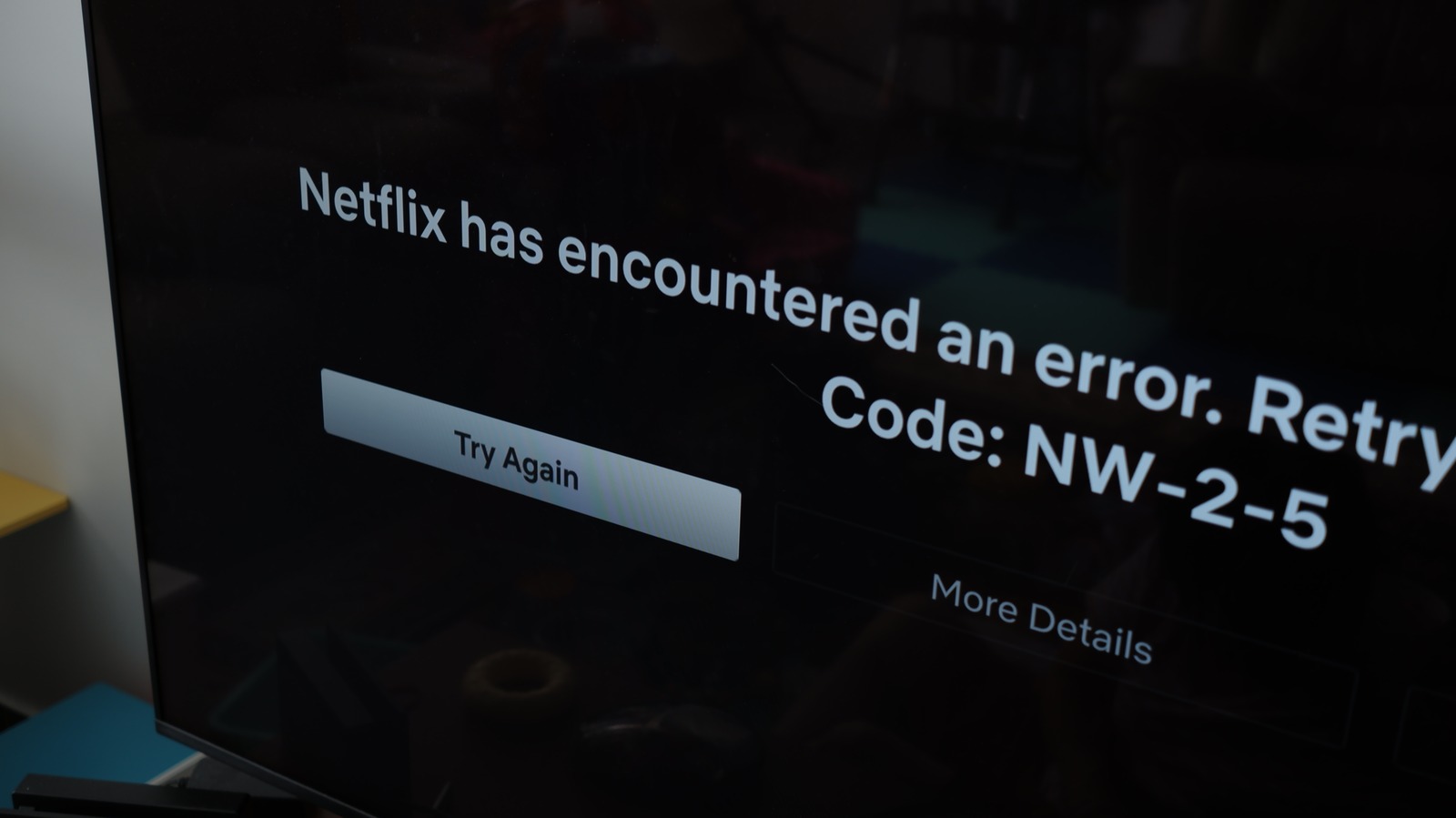 How to fix Netflix code NW-2-5? 