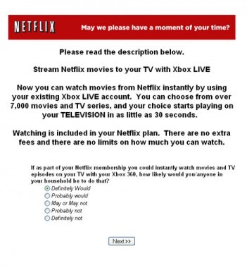 Netflix Survey