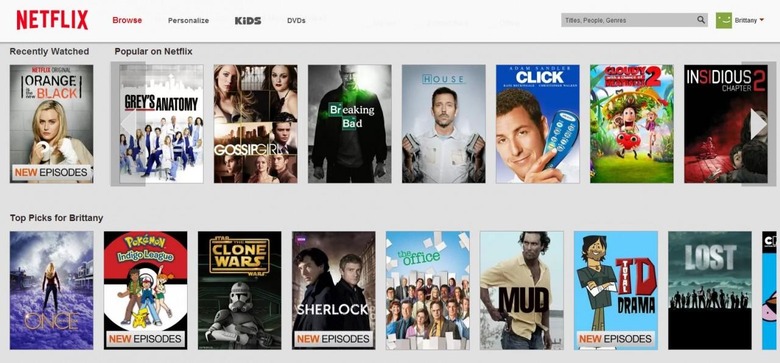Netflix Confirms Web Player Redesign