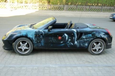 Russian glow-in-the-dark MR2