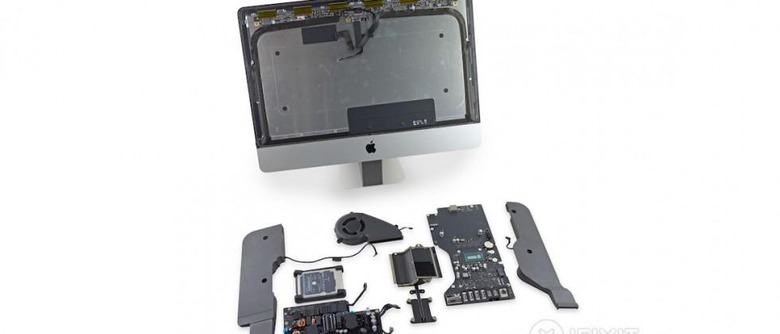 New 21.5-inch Retina iMac gets iFixit teardown, revealing non-upgradeable RAM